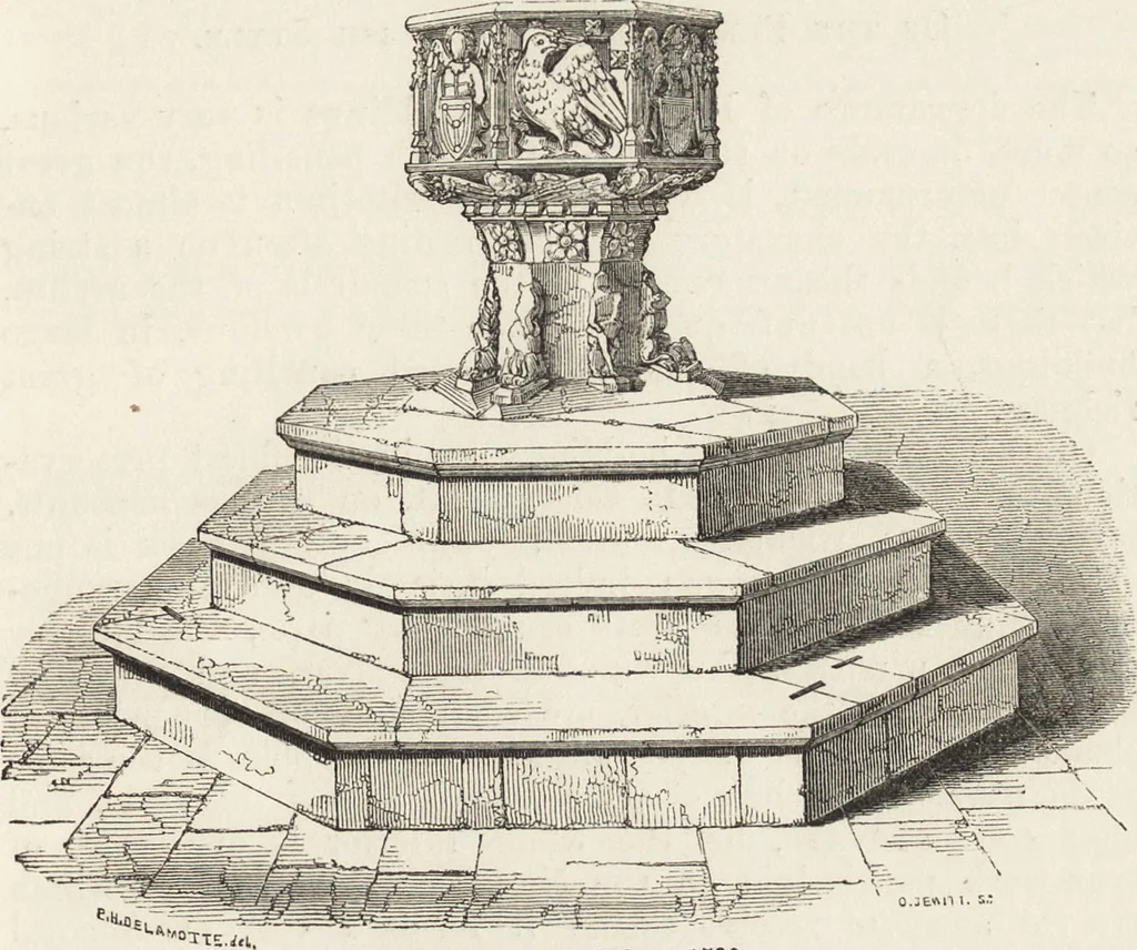An illustration from An attempt to discriminate the styles of architecture in England : from the Conquest to the Reformation ; with a sketch of the Grecian and Roman orders /by the late Thomas Rickman, 1881, leaf 368
