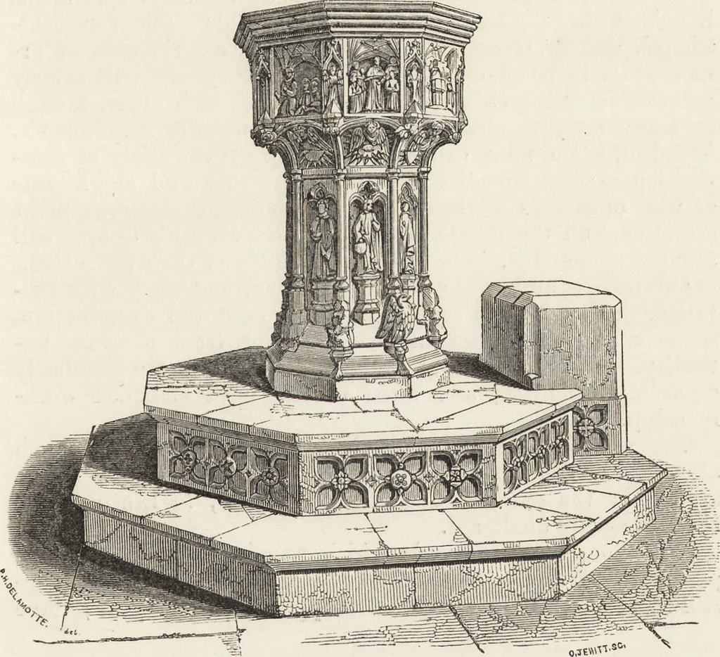 An illustration from An attempt to discriminate the styles of architecture in England : from the Conquest to the Reformation ; with a sketch of the Grecian and Roman orders /by the late Thomas Rickman, 1881, leaf 368