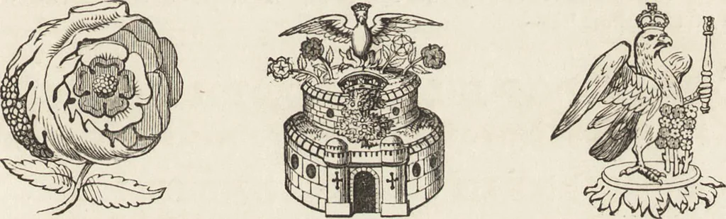 An illustration from An attempt to discriminate the styles of architecture in England : from the Conquest to the Reformation ; with a sketch of the Grecian and Roman orders /by the late Thomas Rickman, 1881, leaf 404