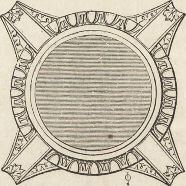 An illustration from An attempt to discriminate the styles of architecture in England : from the Conquest to the Reformation ; with a sketch of the Grecian and Roman orders /by the late Thomas Rickman, 1881, leaf 41