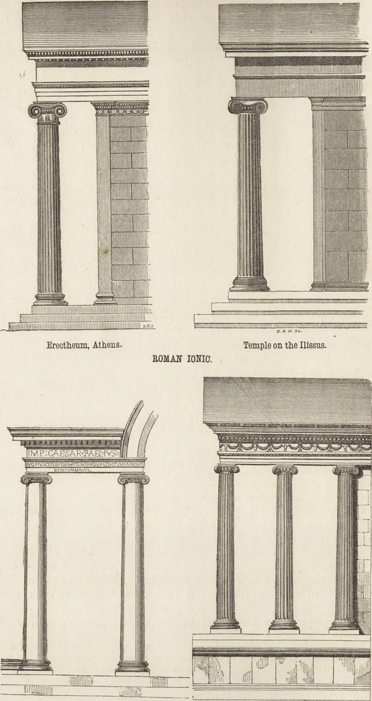 An illustration from An attempt to discriminate the styles of architecture in England : from the Conquest to the Reformation ; with a sketch of the Grecian and Roman orders /by the late Thomas Rickman, 1881, leaf 43