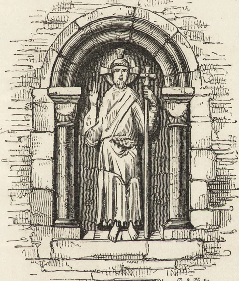 An illustration from An attempt to discriminate the styles of architecture in England : from the Conquest to the Reformation ; with a sketch of the Grecian and Roman orders /by the late Thomas Rickman, 1881, leaf 80