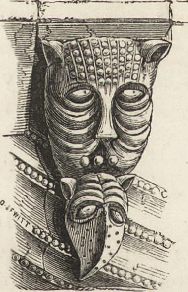 An illustration from An attempt to discriminate the styles of architecture in England : from the Conquest to the Reformation ; with a sketch of the Grecian and Roman orders /by the late Thomas Rickman, 1881, leaf 81