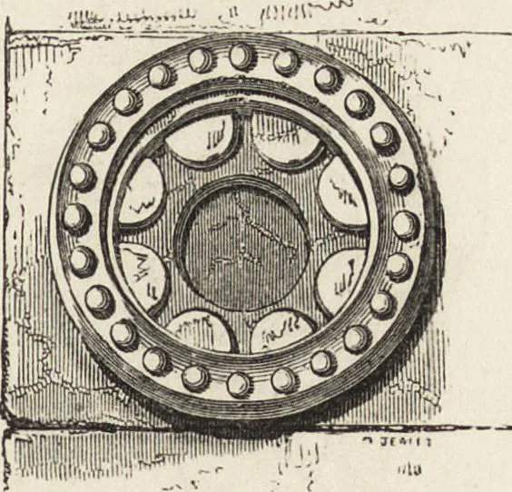 An illustration from An attempt to discriminate the styles of architecture in England : from the Conquest to the Reformation ; with a sketch of the Grecian and Roman orders /by the late Thomas Rickman, 1881, leaf 84