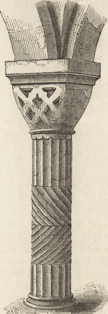 An illustration from An attempt to discriminate the styles of architecture in England : from the Conquest to the Reformation ; with a sketch of the Grecian and Roman orders /by the late Thomas Rickman, 1881, leaf 85