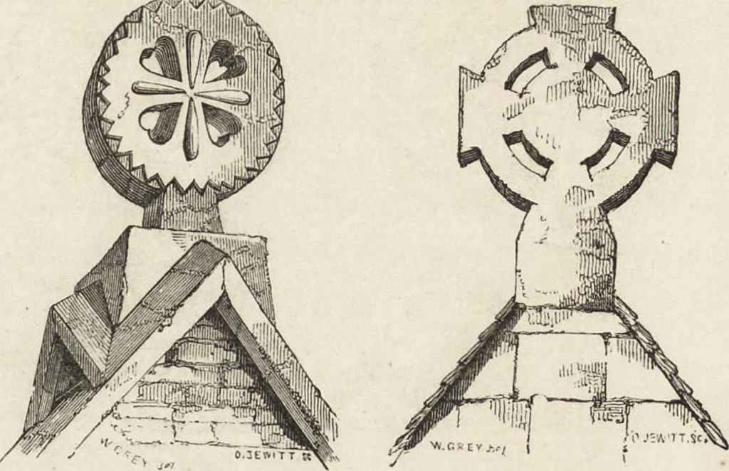 An illustration from An attempt to discriminate the styles of architecture in England : from the Conquest to the Reformation ; with a sketch of the Grecian and Roman orders /by the late Thomas Rickman, 1881, leaf 86