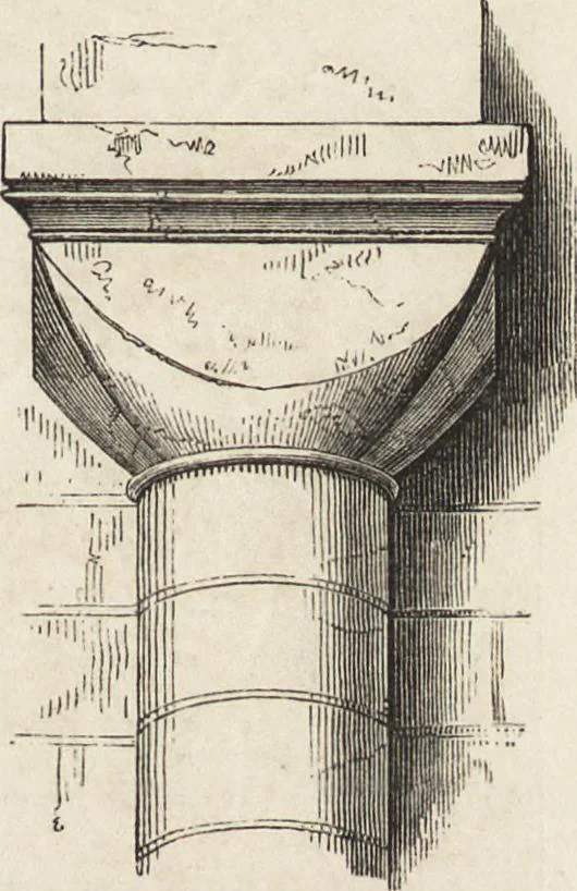 An illustration from An attempt to discriminate the styles of architecture in England : from the Conquest to the Reformation ; with a sketch of the Grecian and Roman orders /by the late Thomas Rickman, 1881, leaf 86