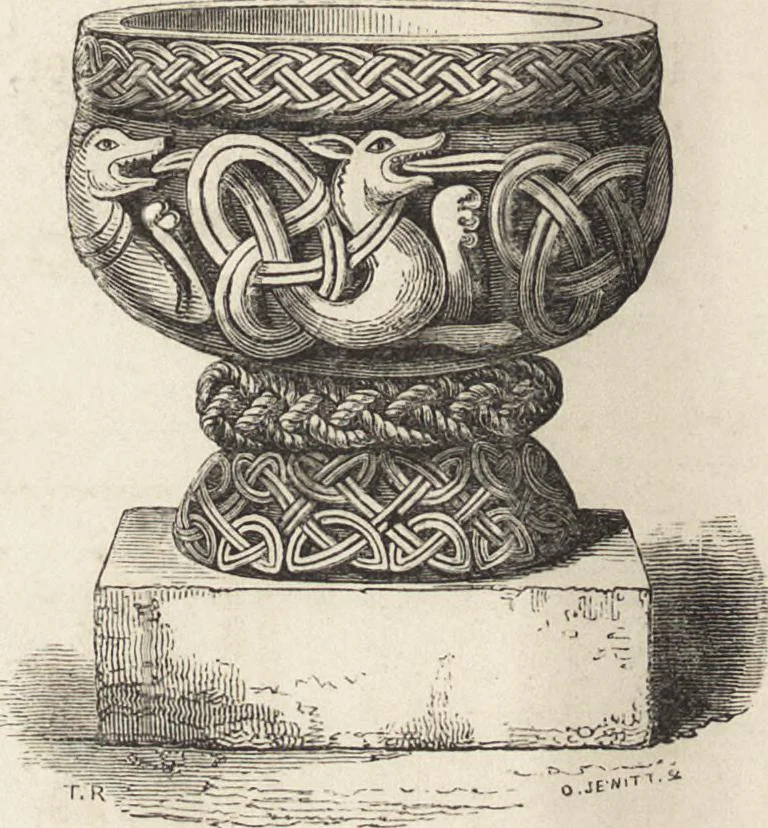 An illustration from An attempt to discriminate the styles of architecture in England : from the Conquest to the Reformation ; with a sketch of the Grecian and Roman orders /by the late Thomas Rickman, 1881, leaf 99