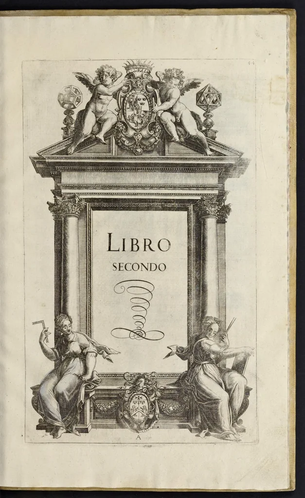 An illustration from La pratica di prospettiva, 1625, leaf 100