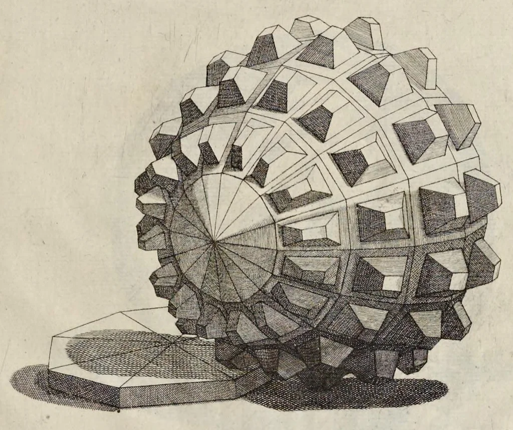 An illustration from La pratica di prospettiva, 1625, leaf 124