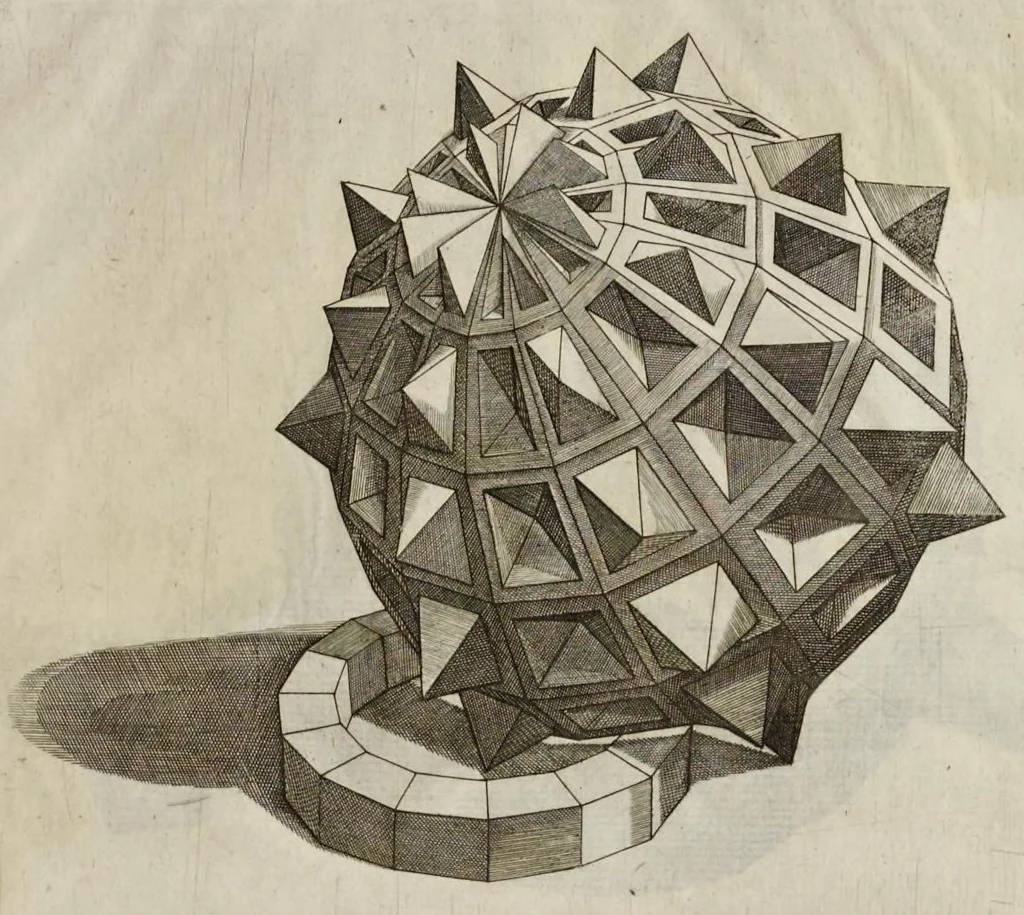 An illustration from La pratica di prospettiva, 1625, leaf 126