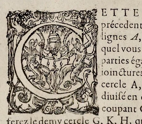 An illustration from Le secret d'architecture découurant fidelement les traits geometriques, couppes, et derobemens necessaires dans les bastiments : enrichi d'un grand nombre de figures ..., 1642, leaf 168