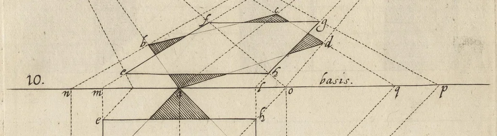 An illustration from Grondige onderrichtinge in de optica, ofte, Perspective konste, 1647, leaf 46
