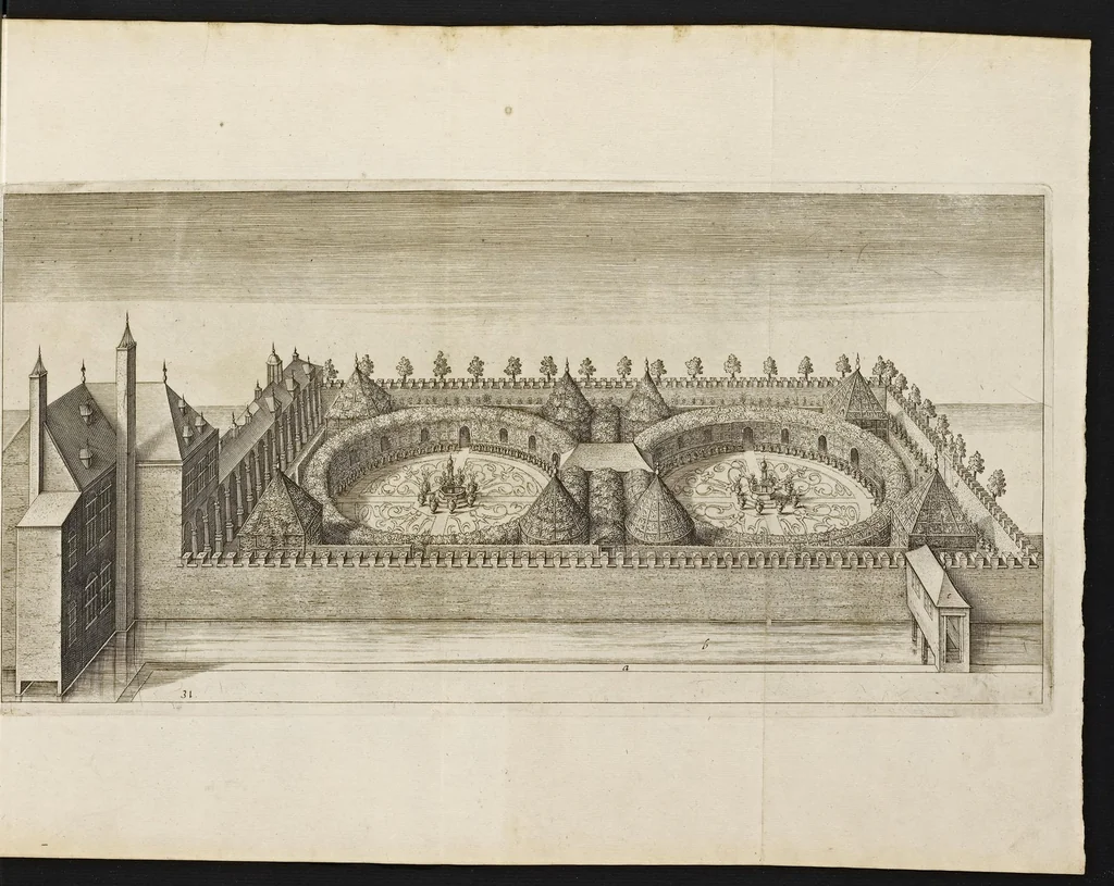 An illustration from Grondige onderrichtinge in de optica, ofte, Perspective konste, 1647, leaf 82