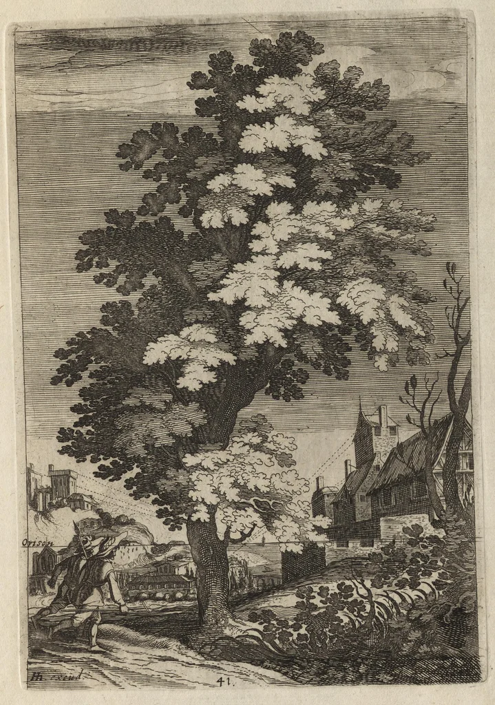 An illustration from Grondige onderrichtinge in de optica, ofte, Perspective konste, 1647, leaf 98