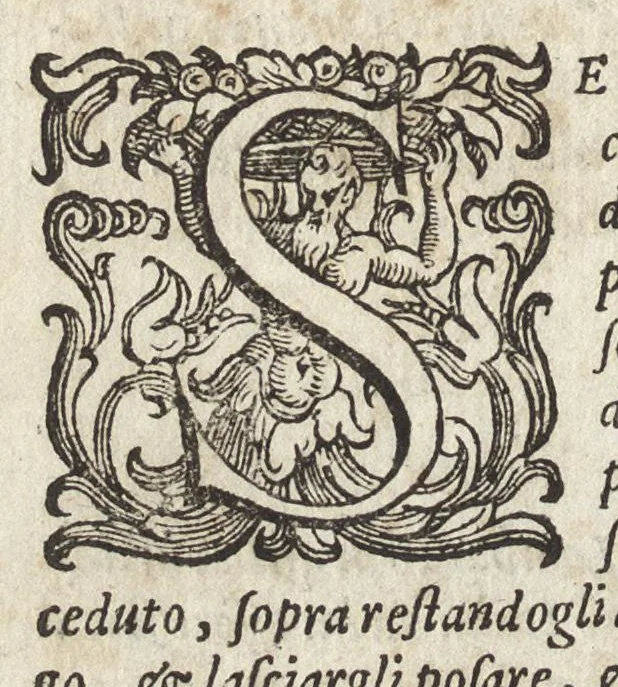 An illustration from Della geneologia de gli dei di m. Giovanni Boccaccio, libri qvindeci : ne' quali si tratta dell'origine & discendenza di tutti gli dei de' gentili : con la spositione de' sensi allegorici delle fauole, & con la dichiaratione dell'historie appartenenti à detta materia, 1588, leaf 425