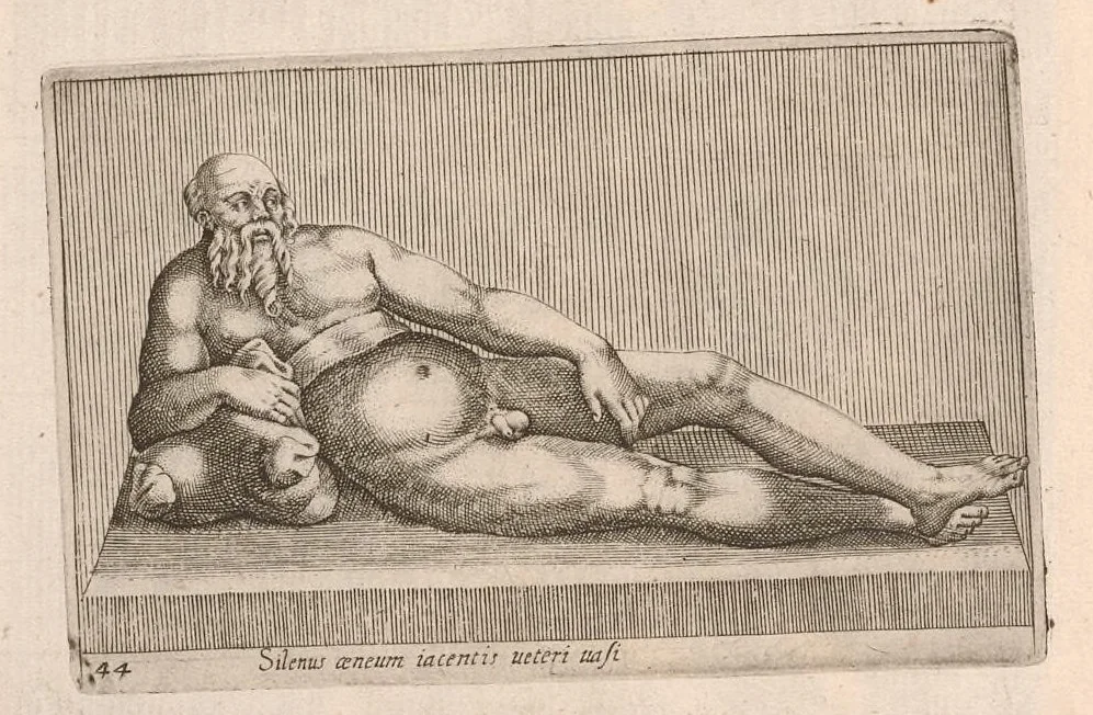 An illustration from Antiqvar[vm] statvar[vm] vrbis Romae, 1655, leaf 36