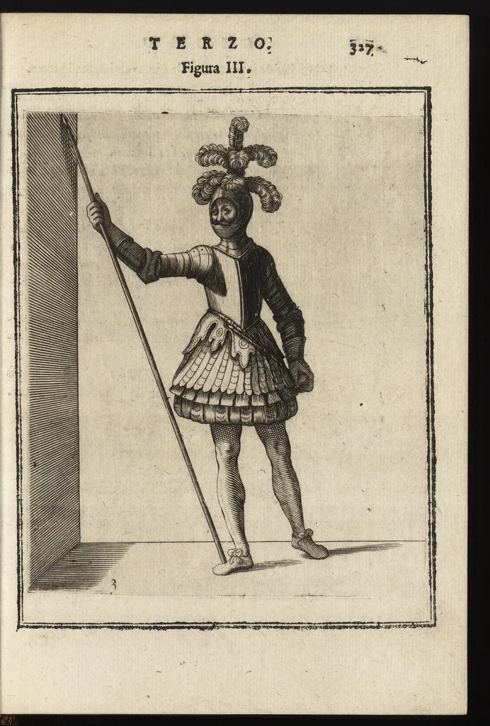 An illustration from Il torneo di Bonauentura Pistofilo nobile ferrarese, dottor di legge e caualiere, nel Teatro di Pallade dell'ordine militare et accademico, 1627, leaf 352
