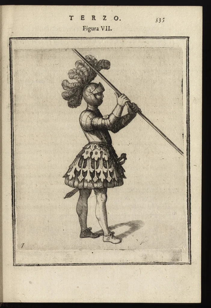 An illustration from Il torneo di Bonauentura Pistofilo nobile ferrarese, dottor di legge e caualiere, nel Teatro di Pallade dell'ordine militare et accademico, 1627, leaf 360