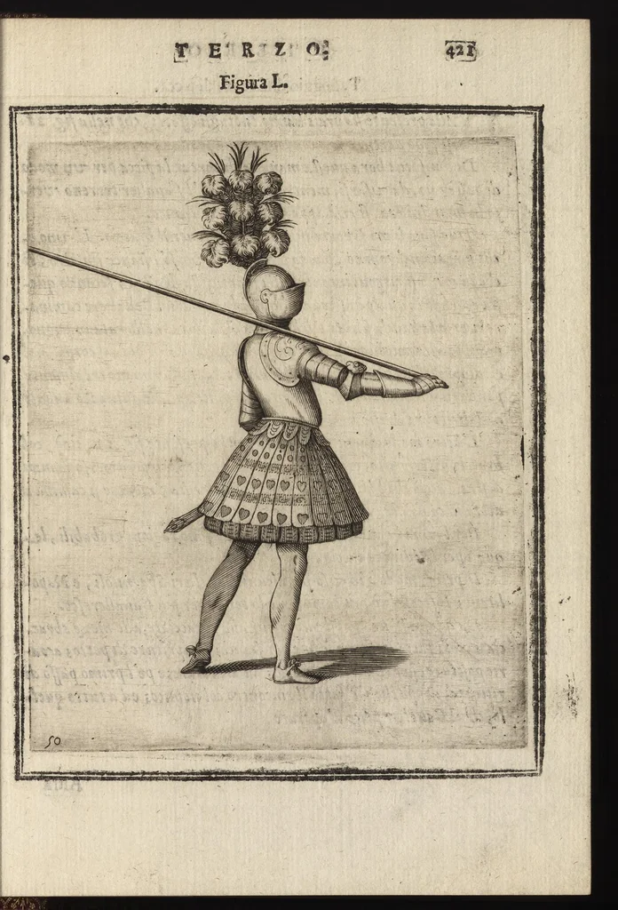 An illustration from Il torneo di Bonauentura Pistofilo nobile ferrarese, dottor di legge e caualiere, nel Teatro di Pallade dell'ordine militare et accademico, 1627, leaf 446