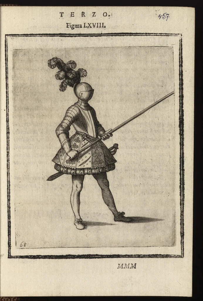 An illustration from Il torneo di Bonauentura Pistofilo nobile ferrarese, dottor di legge e caualiere, nel Teatro di Pallade dell'ordine militare et accademico, 1627, leaf 482