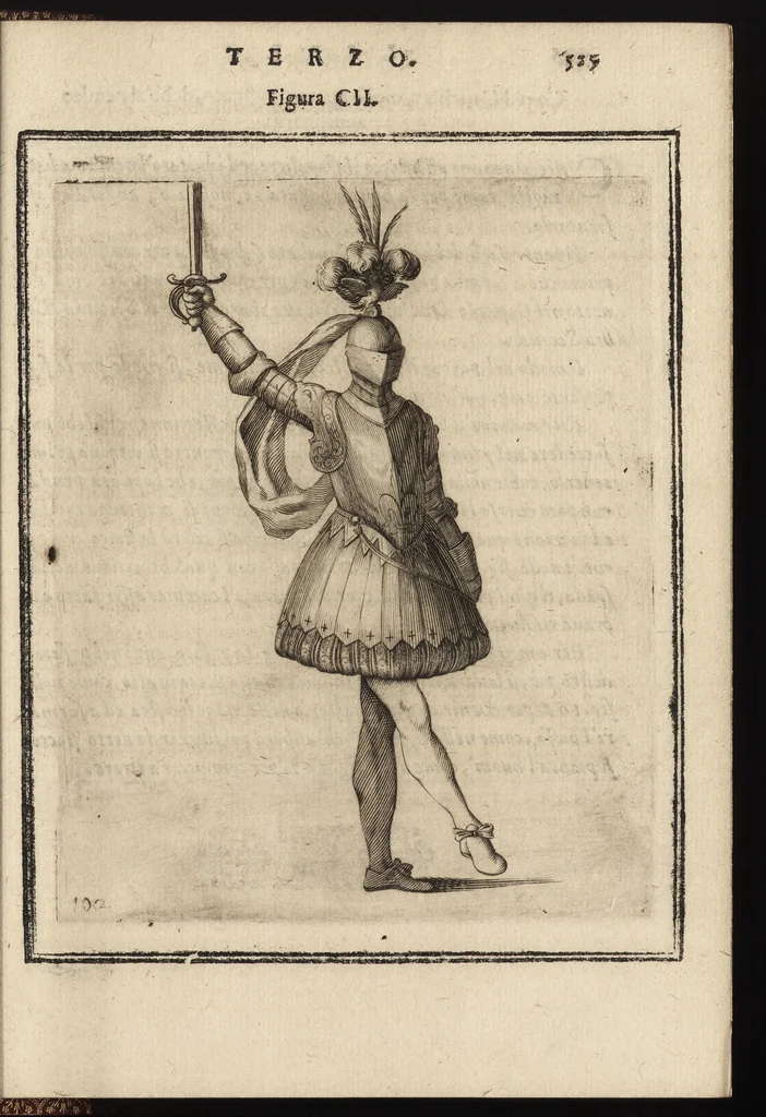 An illustration from Il torneo di Bonauentura Pistofilo nobile ferrarese, dottor di legge e caualiere, nel Teatro di Pallade dell'ordine militare et accademico, 1627, leaf 550
