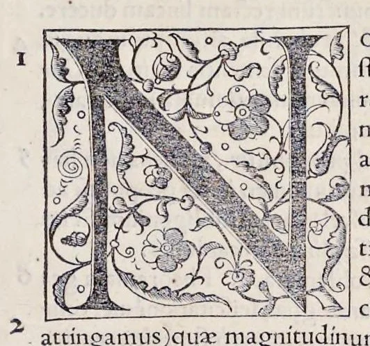 An illustration from Orontii Finei delphinatis, liberalivm disciplinarvm professoris regii, Protomathesis : opus uarium, ac scitu non minus utile quàm iucundum, nunc primùm in lucem foeliciter emissum : cuius index uniuersalis in uersa pagina continetur, 1532, leaf 118