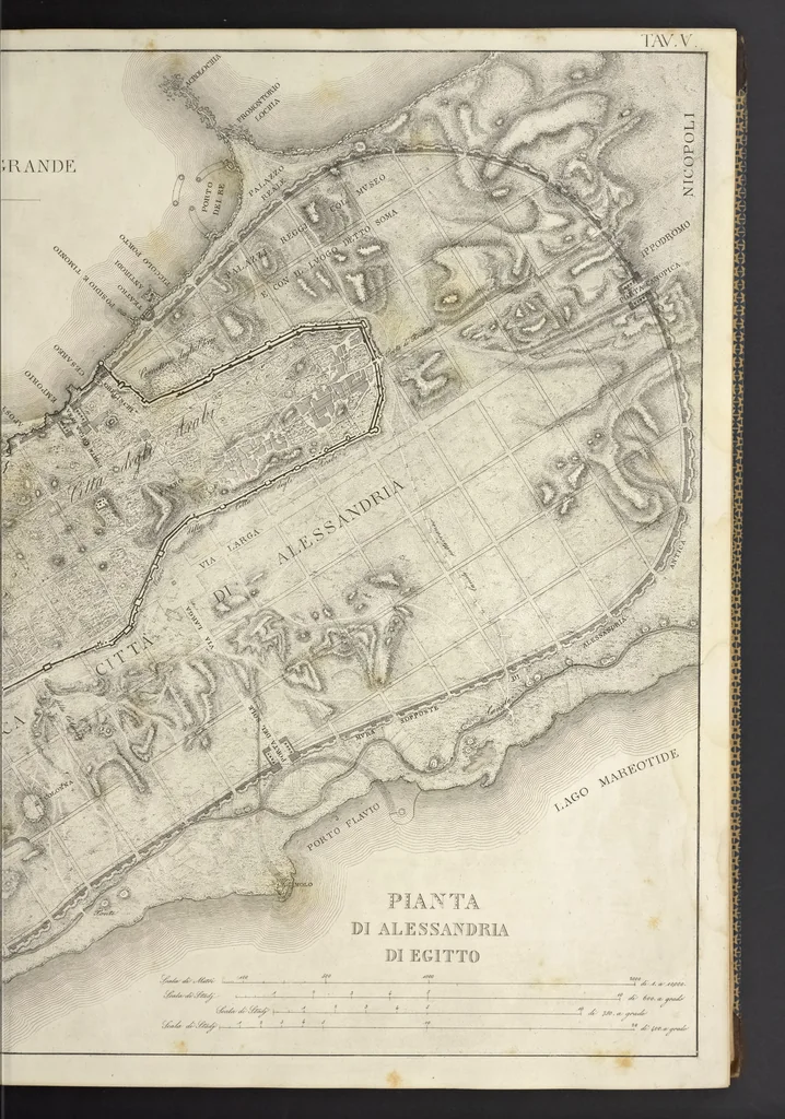 An illustration from L'architettura antica descritta e dimostrata coi monumenti ... : opera divisa in tre sezioni risguardanti la storia, la teorica, e le pratiche dell' architettura egiziana, greca e romana, 1830, leaf 22