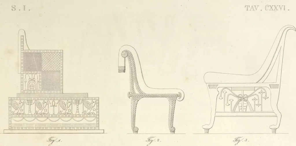 An illustration from L'architettura antica descritta e dimostrata coi monumenti ... : opera divisa in tre sezioni risguardanti la storia, la teorica, e le pratiche dell' architettura egiziana, greca e romana, 1830, leaf 276