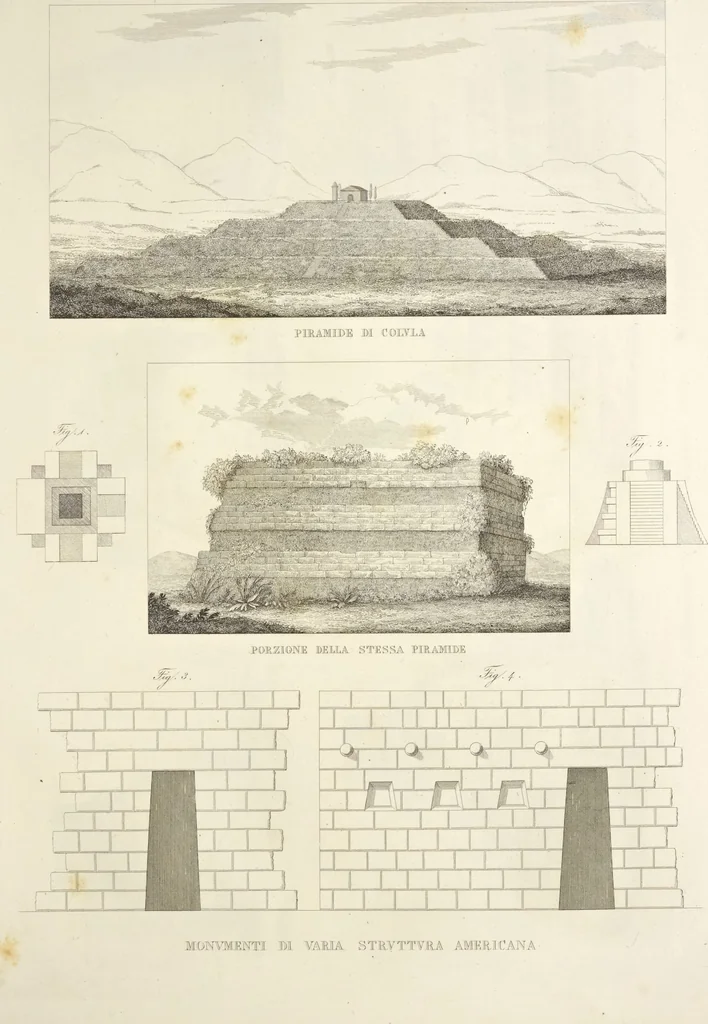 An illustration from L'architettura antica descritta e dimostrata coi monumenti ... : opera divisa in tre sezioni risguardanti la storia, la teorica, e le pratiche dell' architettura egiziana, greca e romana, 1830, leaf 412