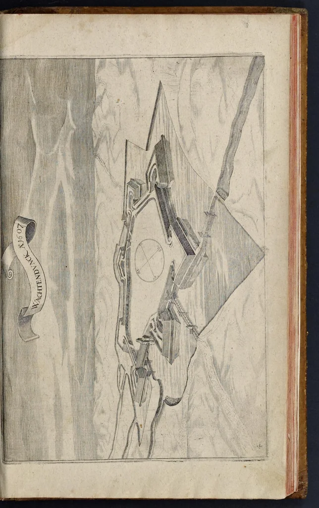 An illustration from Andreæ Alberti duo libri : prior, De perspectiva, cum & præter arithmeticam inventa : posterior, De umbra ad eam pertinente, 1671, leaf 12