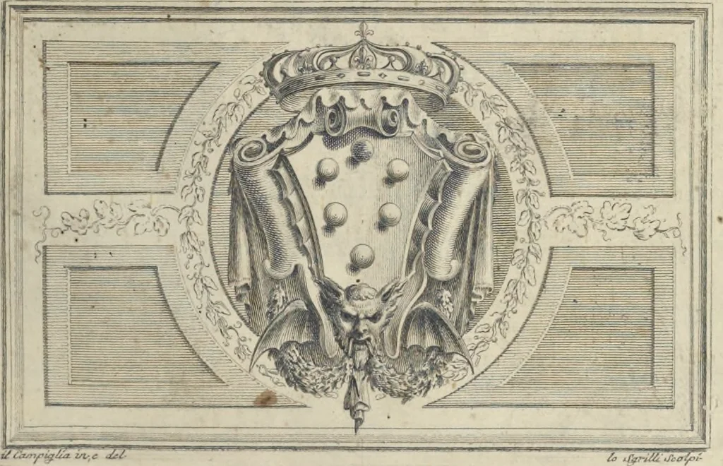 An illustration from Descrizione e studi dell' insigne fabbrica S. Maria del Fiore, metropolitana fiorentina, in varie carte, 1733, leaf 6