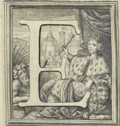 An illustration from Descrizione e studi dell' insigne fabbrica S. Maria del Fiore, metropolitana fiorentina, in varie carte, 1733, leaf 8