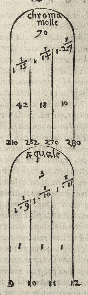 An illustration from I dieci libri dell'architettvra, 1584, leaf 250