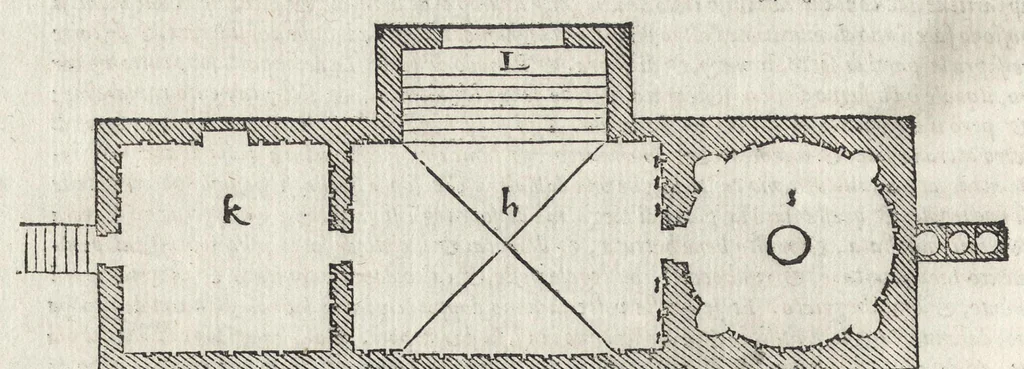 An illustration from I dieci libri dell'architettvra, 1584, leaf 281
