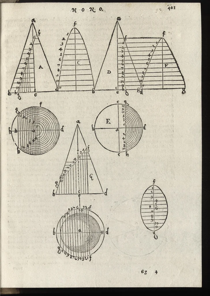 An illustration from I dieci libri dell'architettvra, 1584, leaf 418