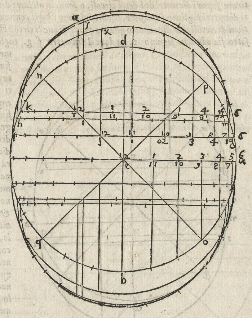 An illustration from I dieci libri dell'architettvra, 1584, leaf 428