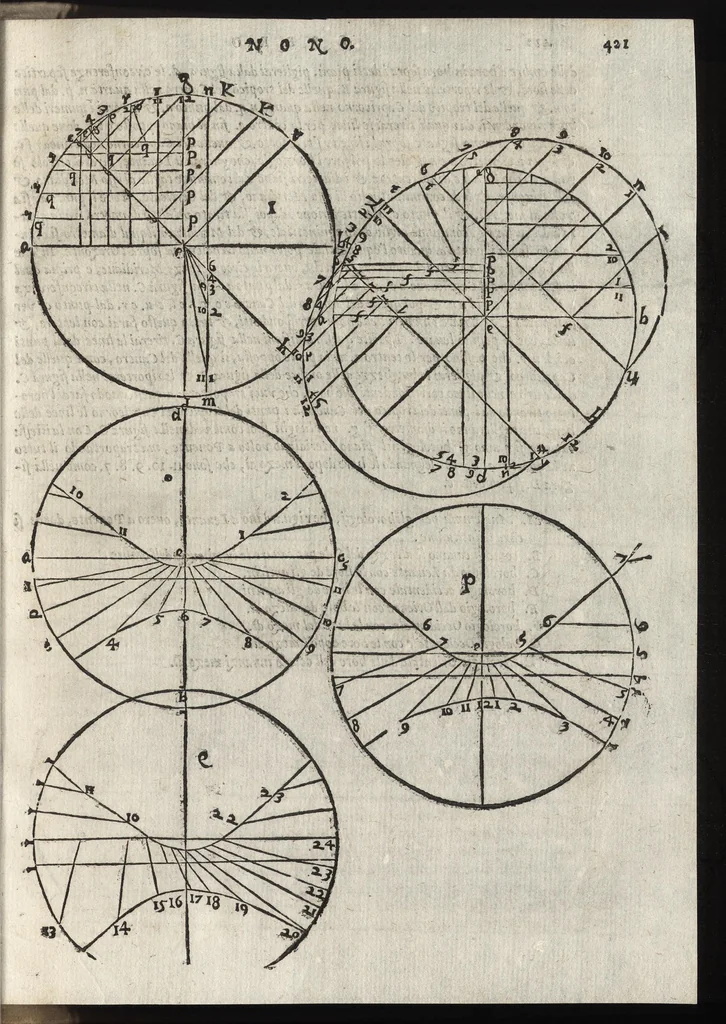 An illustration from I dieci libri dell'architettvra, 1584, leaf 438
