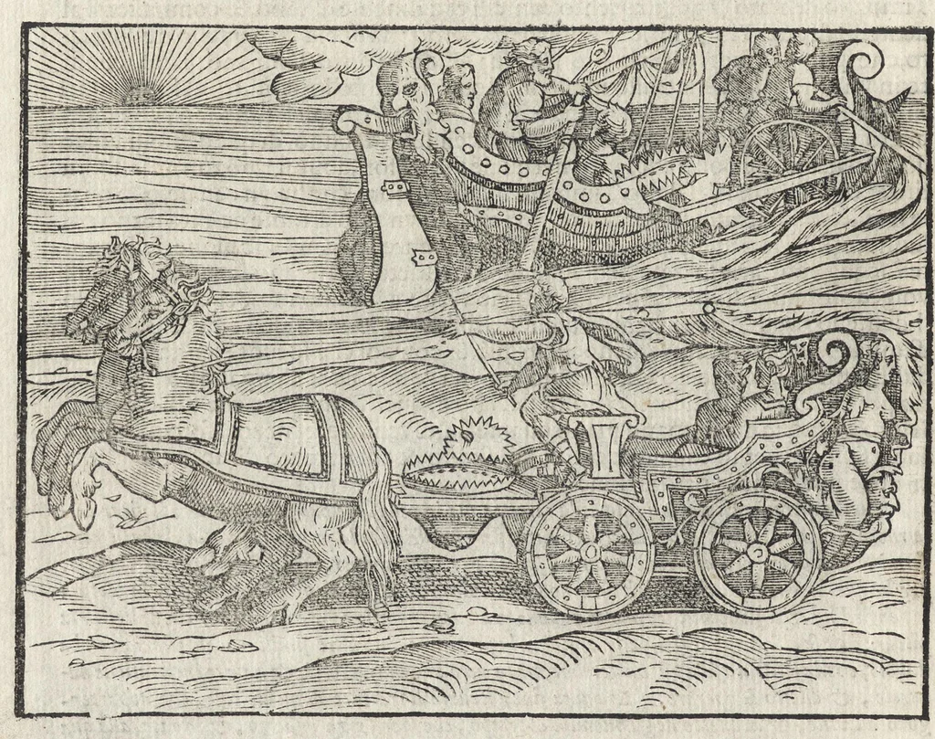 An illustration from I dieci libri dell'architettvra, 1584, leaf 487