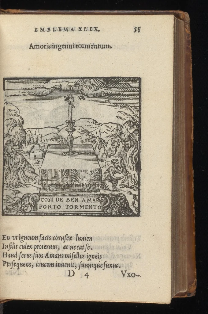 An illustration from Hadriani Iunii medici Emblemata : eiusdem ænigmatum libellus, 1569, leaf 58