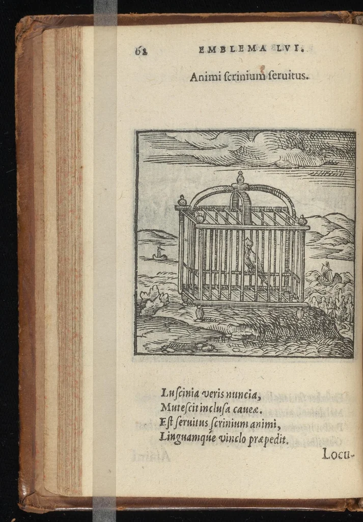 An illustration from Hadriani Iunii medici Emblemata : eiusdem ænigmatum libellus, 1569, leaf 65