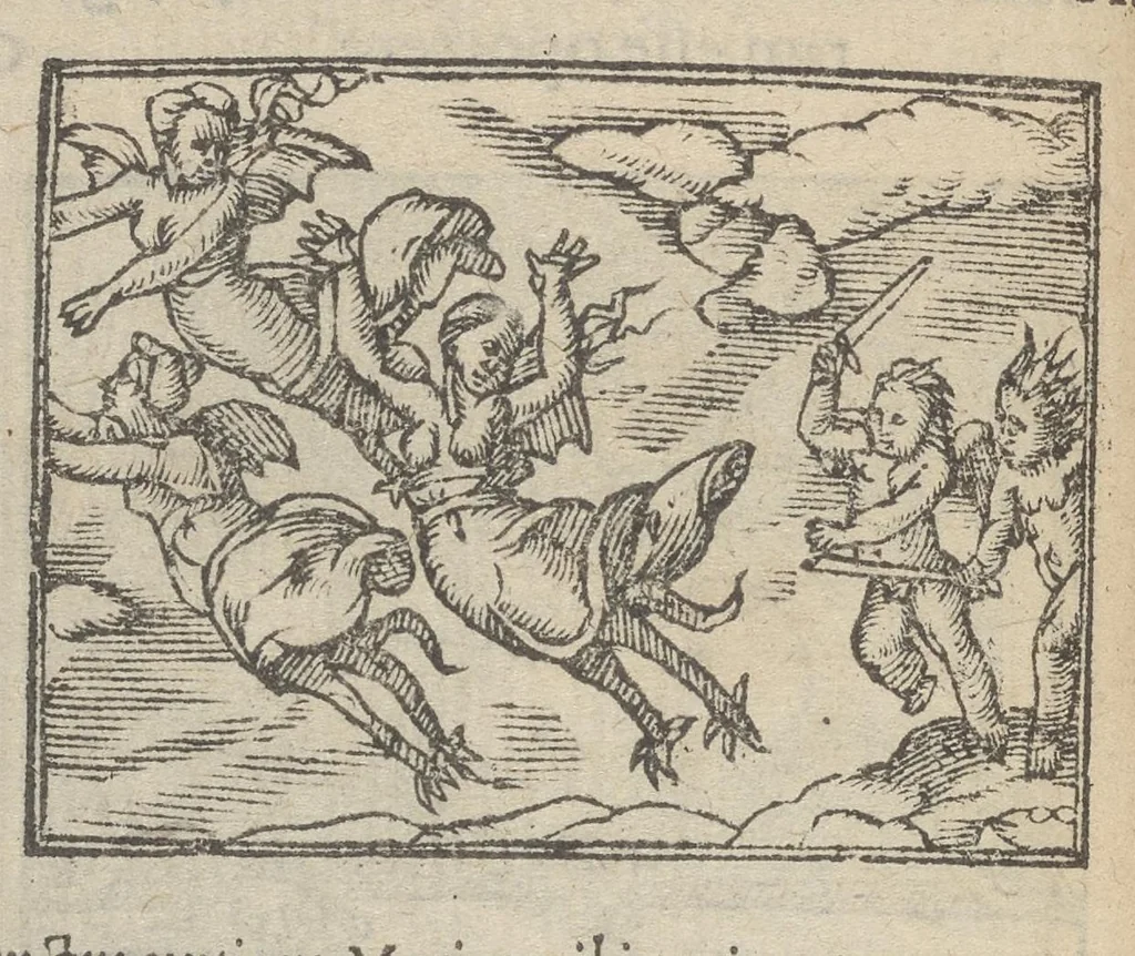 An illustration from Emblematvm clarissimi viri D. Andreæ Alcati [i.e. Alciati] libri II : additæ sunt aliquot in altero libro figuræ, 1567, leaf 105