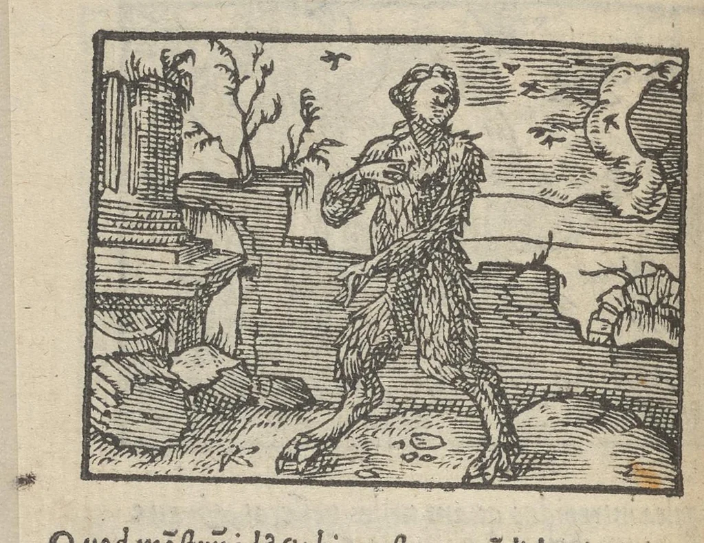 An illustration from Emblematvm clarissimi viri D. Andreæ Alcati [i.e. Alciati] libri II : additæ sunt aliquot in altero libro figuræ, 1567, leaf 51
