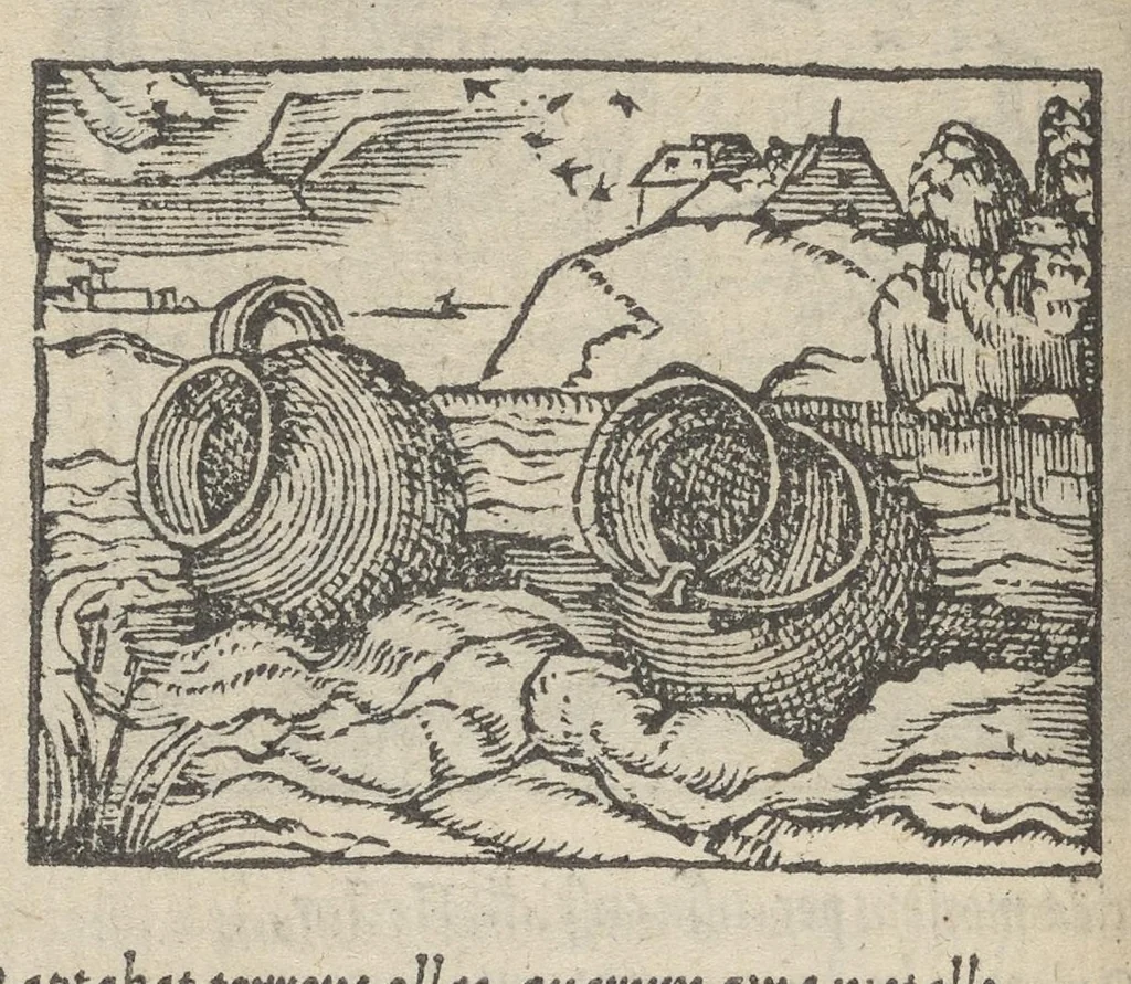 An illustration from Emblematvm clarissimi viri D. Andreæ Alcati [i.e. Alciati] libri II : additæ sunt aliquot in altero libro figuræ, 1567, leaf 63