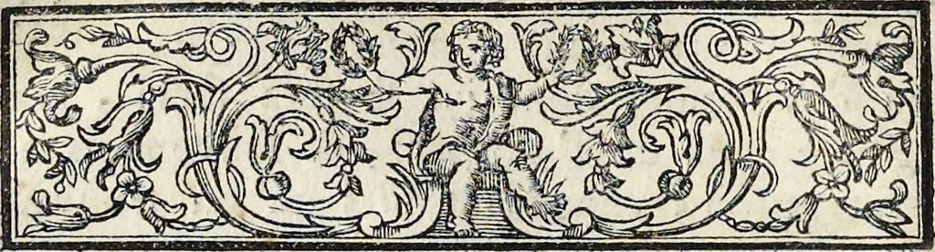An illustration from Dialogo della pittura di M. Lodovico Dolce, intitolato l'Aretino : nel quale si ragiona della dignità di essa pittura, e di tutte le parti necessarie, che a perfetto pittore si acconvengono : con esempi di pittori antichi, e moderni : e nel fine si fa menzione delle virtù, e delle opere del divin Tiziano = Dialogue sur la peinture de Lovis Dolce, intitulè l'Aretin : dans le quel on traitte de l'excellence de la peinture, & de toutes les qualités necessaires au bon peintre : avec les exemples des peintres anciens, & modernes : à la fin on y parle du merite, & des ouvrages du divin Titien, 1735, leaf 83