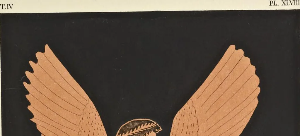 An illustration from Élite des monuments céramographiques; matériaux pour l'histoire des religions et des moeurs de l'antiquité;, 1844, leaf 420