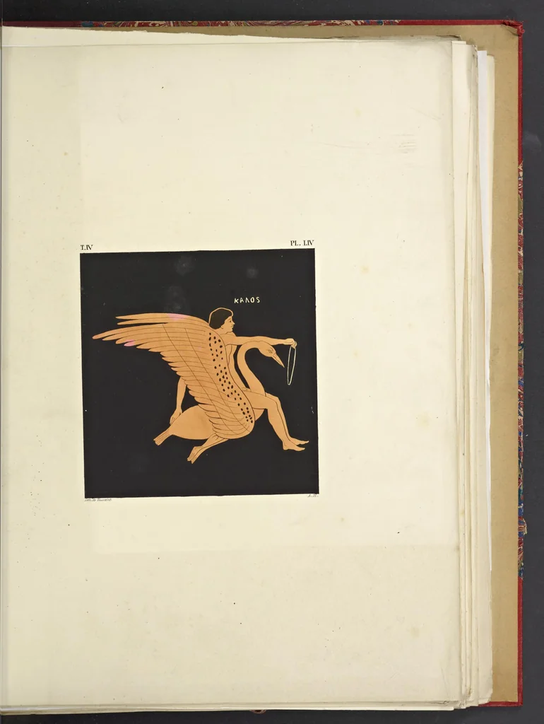 An illustration from Élite des monuments céramographiques; matériaux pour l'histoire des religions et des moeurs de l'antiquité;, 1844, leaf 432