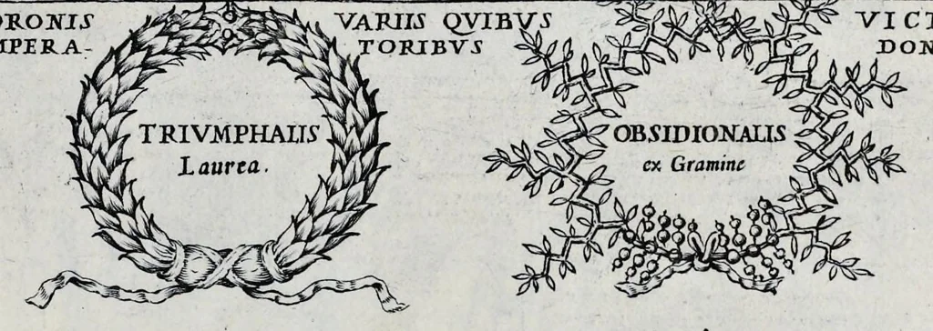 An illustration from Antiqvae vrbis splendor : hoc est præcipva eivsdem templa, amphitheatra, theatra, circi, navmachiæ, arcvs trivmphales, mavsolea aliaqve svmptvosiora ædificia, pompæ item trivmphalis et colossæarvm imaginvm descriptio, 1637, leaf 40