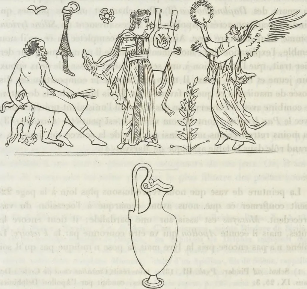 An illustration from Élite des monuments céramographiques; matériaux pour l'histoire des religions et des moeurs de l'antiquité;, 1844, leaf 285