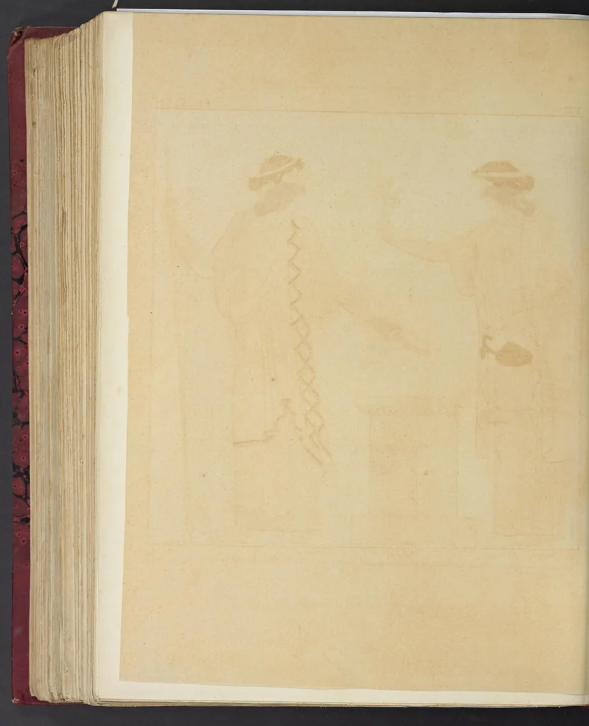 An illustration from Élite des monuments céramographiques; matériaux pour l'histoire des religions et des moeurs de l'antiquité;, 1844, leaf 759